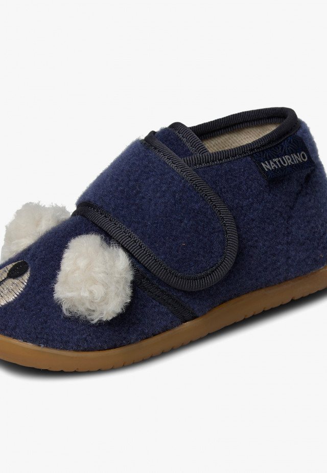 NATURINO BIDAIMHausschuhe aus Stoff, Marineblau