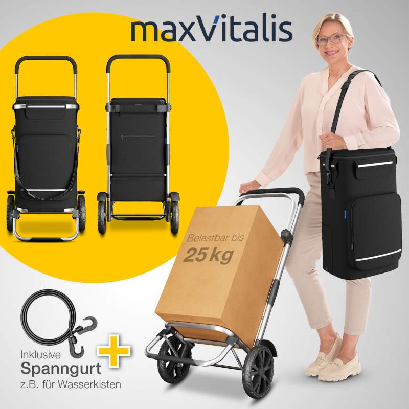 maxVitalis Einkaufstrolley Premium