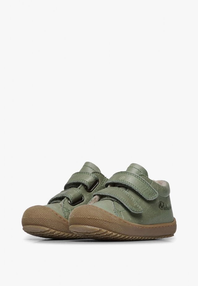 NATURINO RACOON VLLauflernschuhe mit Wollfutter, Salbei
