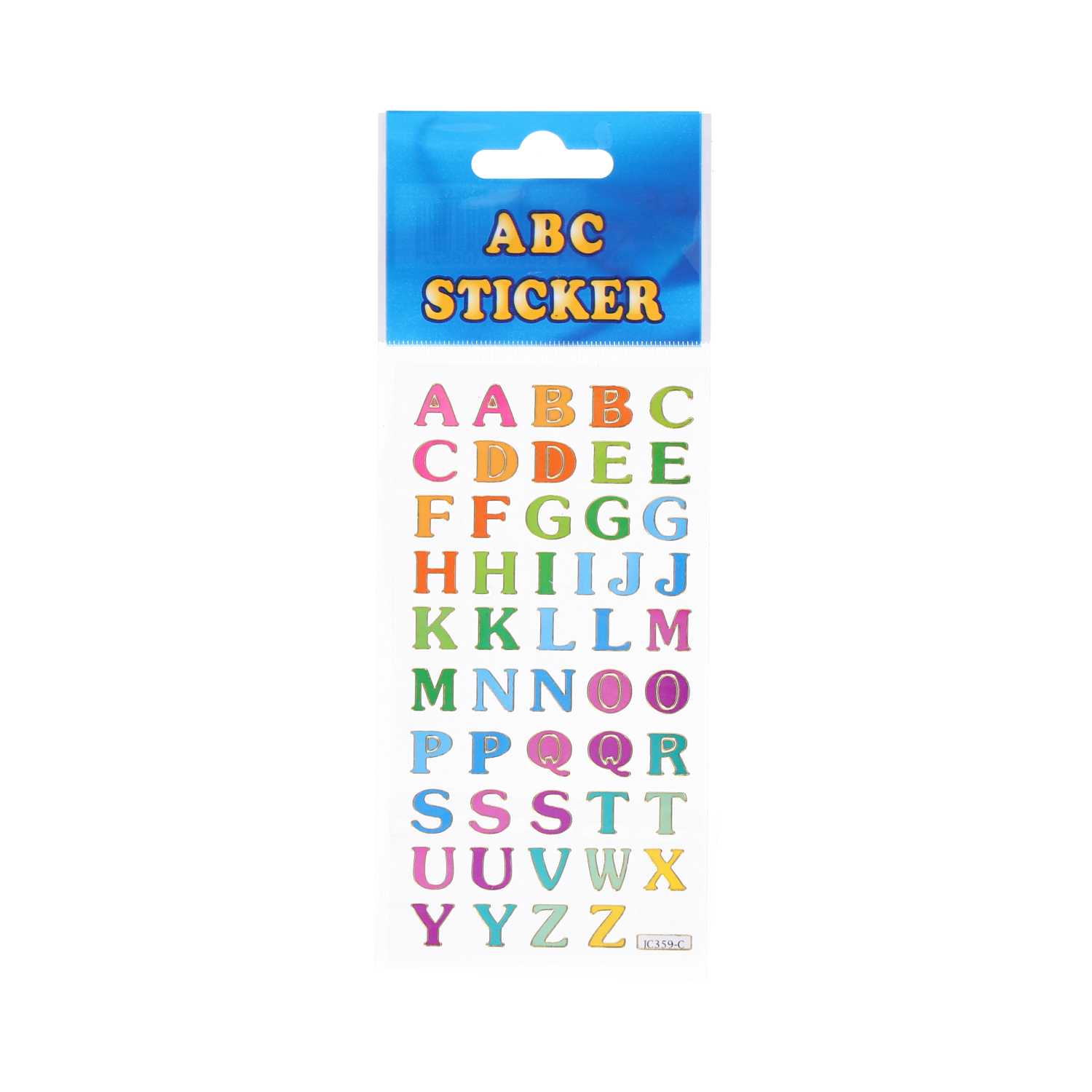 ABC-Sticker Buchstaben & Zahlen