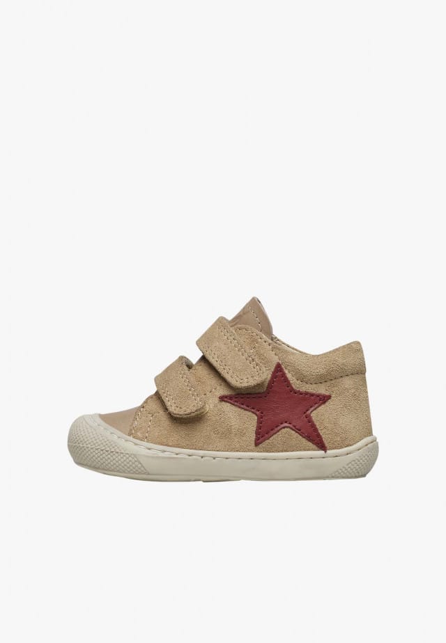 NATURINO KOLDE VLLauflernschuhe aus Leder und Veloursleder, Beige