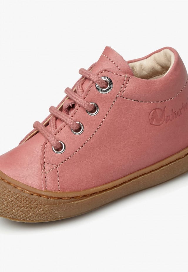 NATURINO COCOONLauflernschuhe aus Nappaleder, Hellrosa