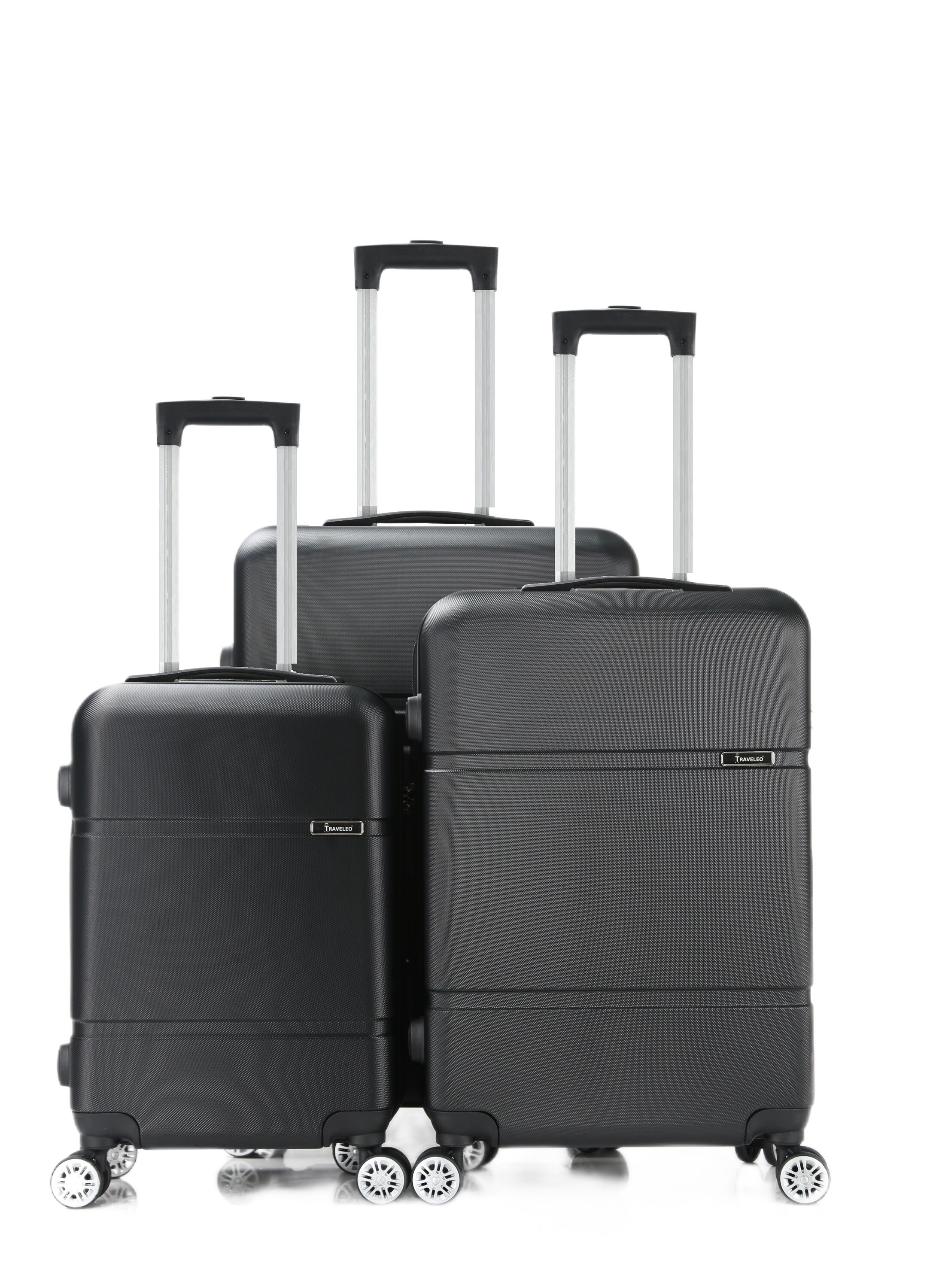 Reisekoffer ABS-02 Koffer 3-teilig Hartschale Trolley Set