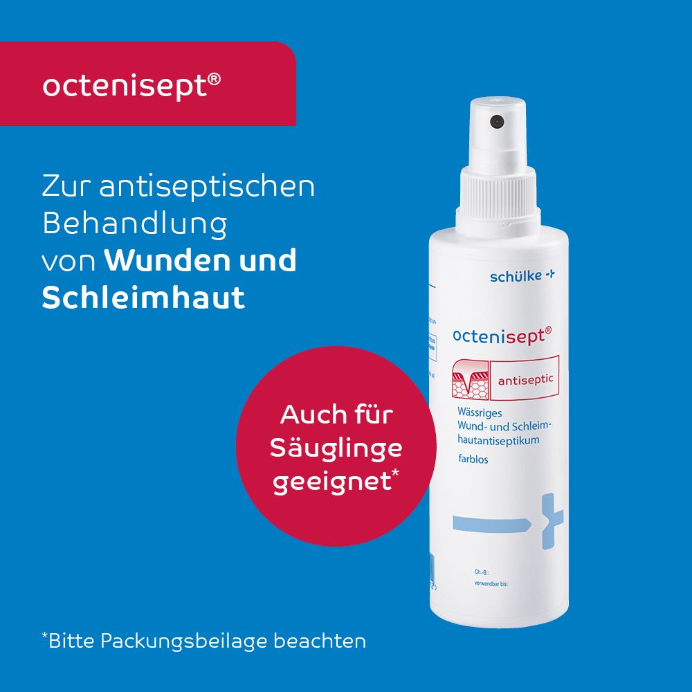 octenisept® Wässriges Wund- und Schleimhautantiseptikum mit Sprühpumpe