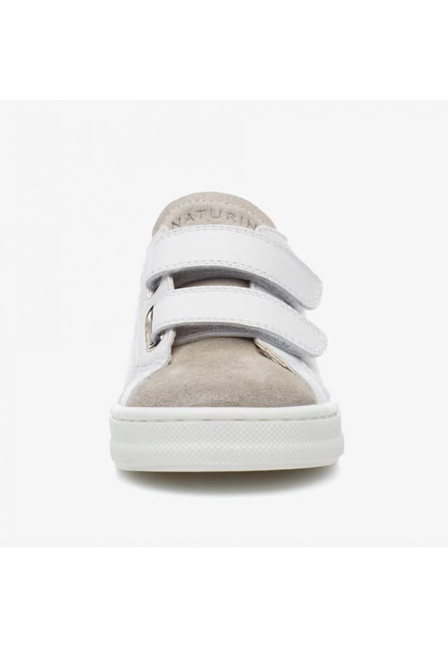 NATURINO TWINS VLSneakers aus Leder, Grau