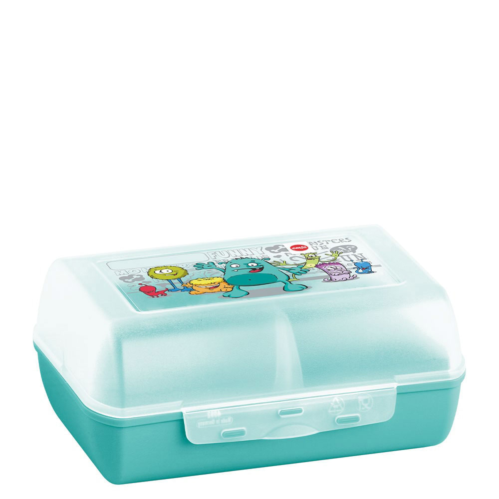 Geschenkset Brotdose/Trinkflasche Motiv Monster