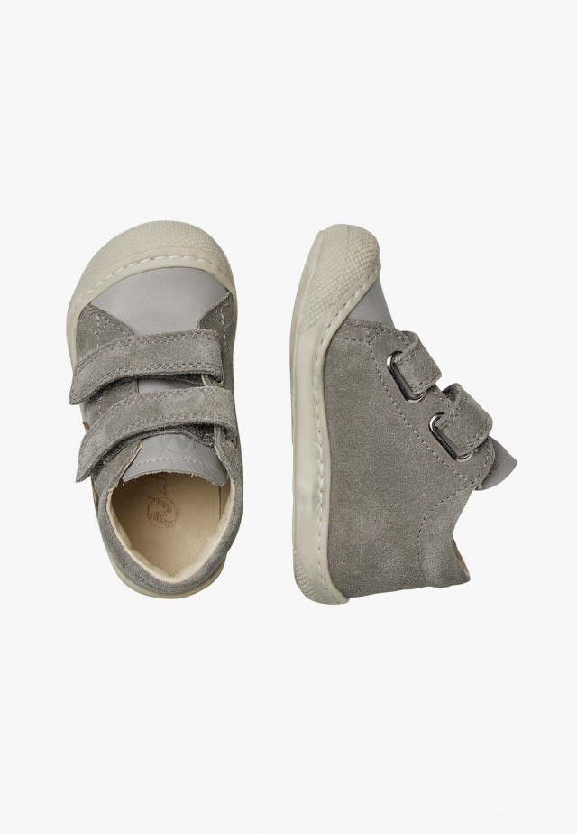 NATURINO KOLDE VLLauflernschuhe aus Leder und Veloursleder, Anthrazit