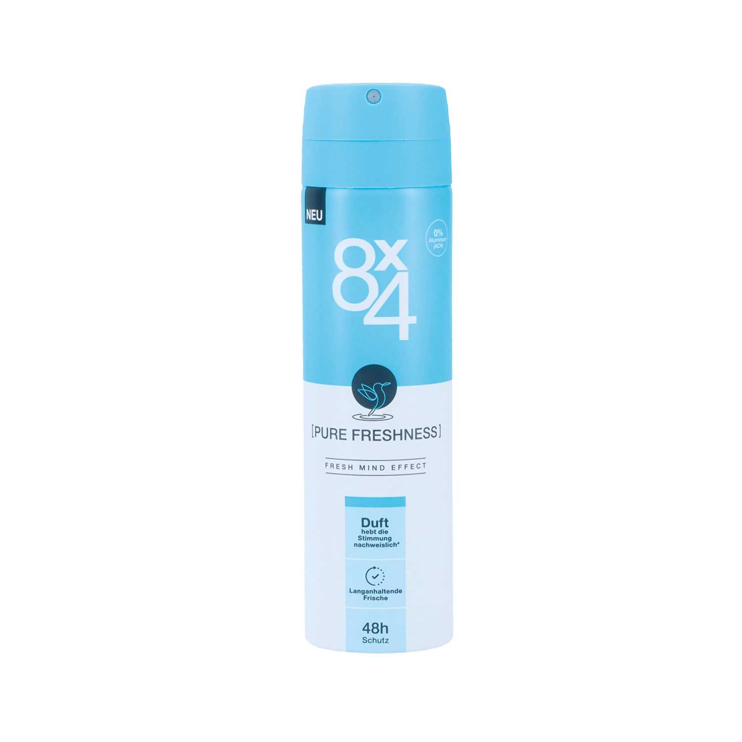8x4 Deospray Pure Freshness 150ml
