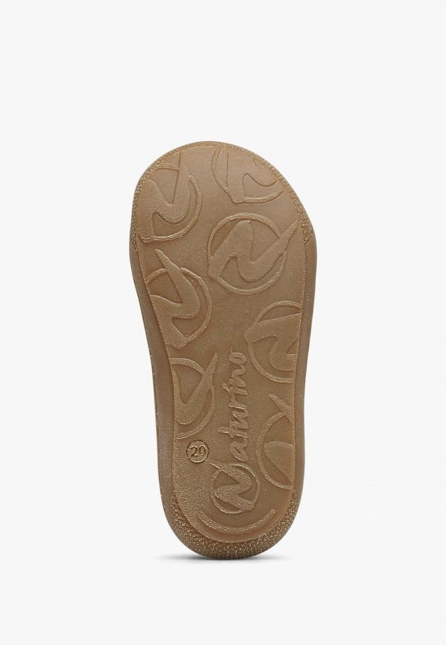 NATURINO COCOON VLLauflernschuhe aus Nappaleder, Cognac