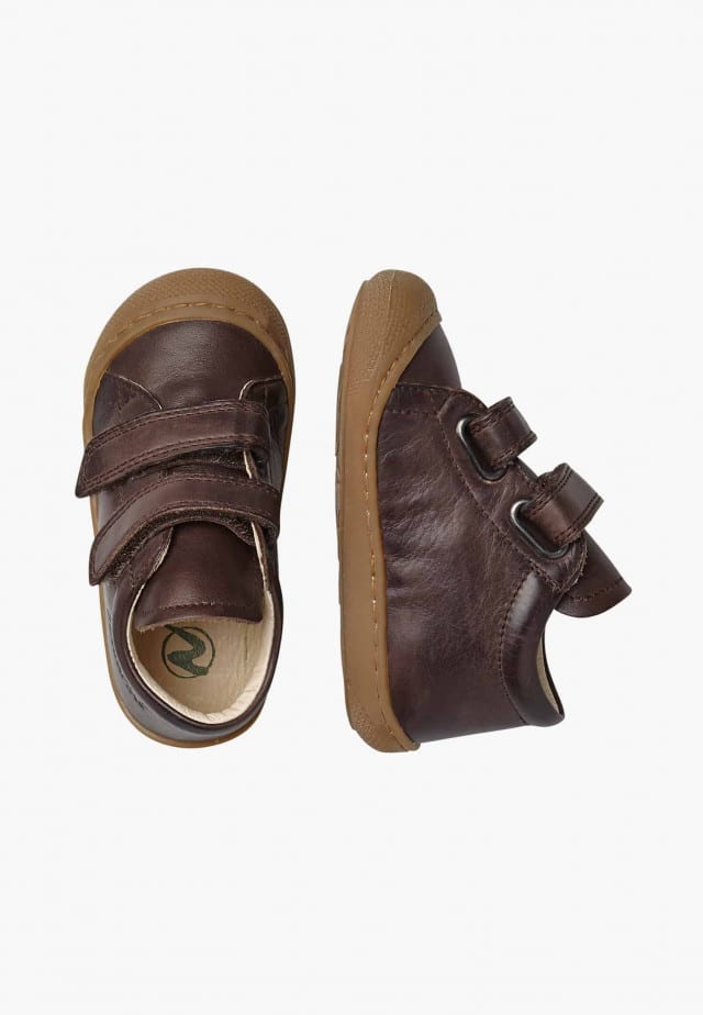 NATURINO COCOON VLLauflernschuhe aus Nappaleder, Nussbraun