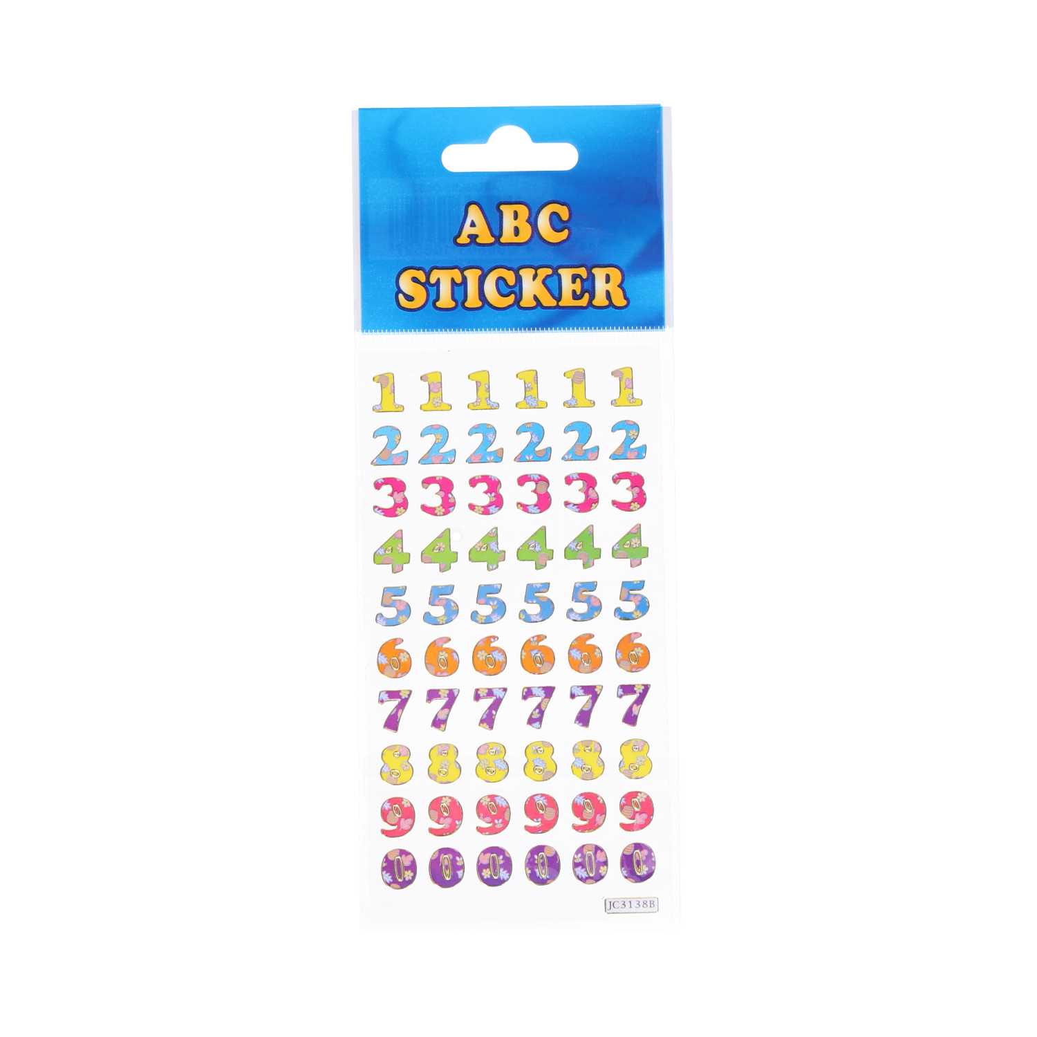 ABC-Sticker Buchstaben & Zahlen