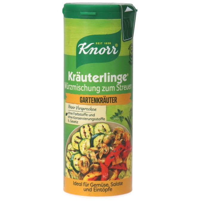 Kräuterlinge zum Streuen Gartenkräuter , 60g von Knorr