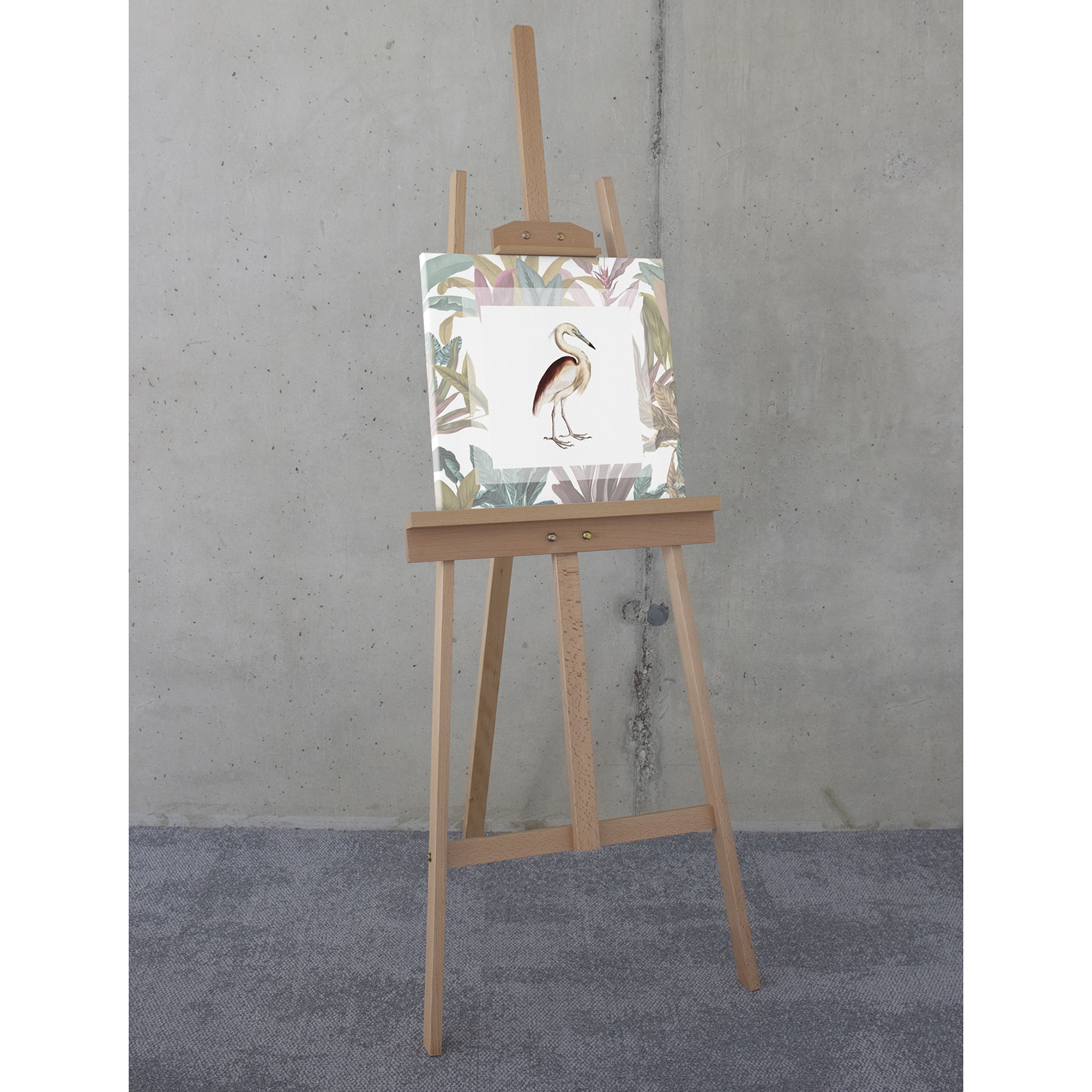 Keilrahmenbild UNCOMMON BIRD - 40x40 cm