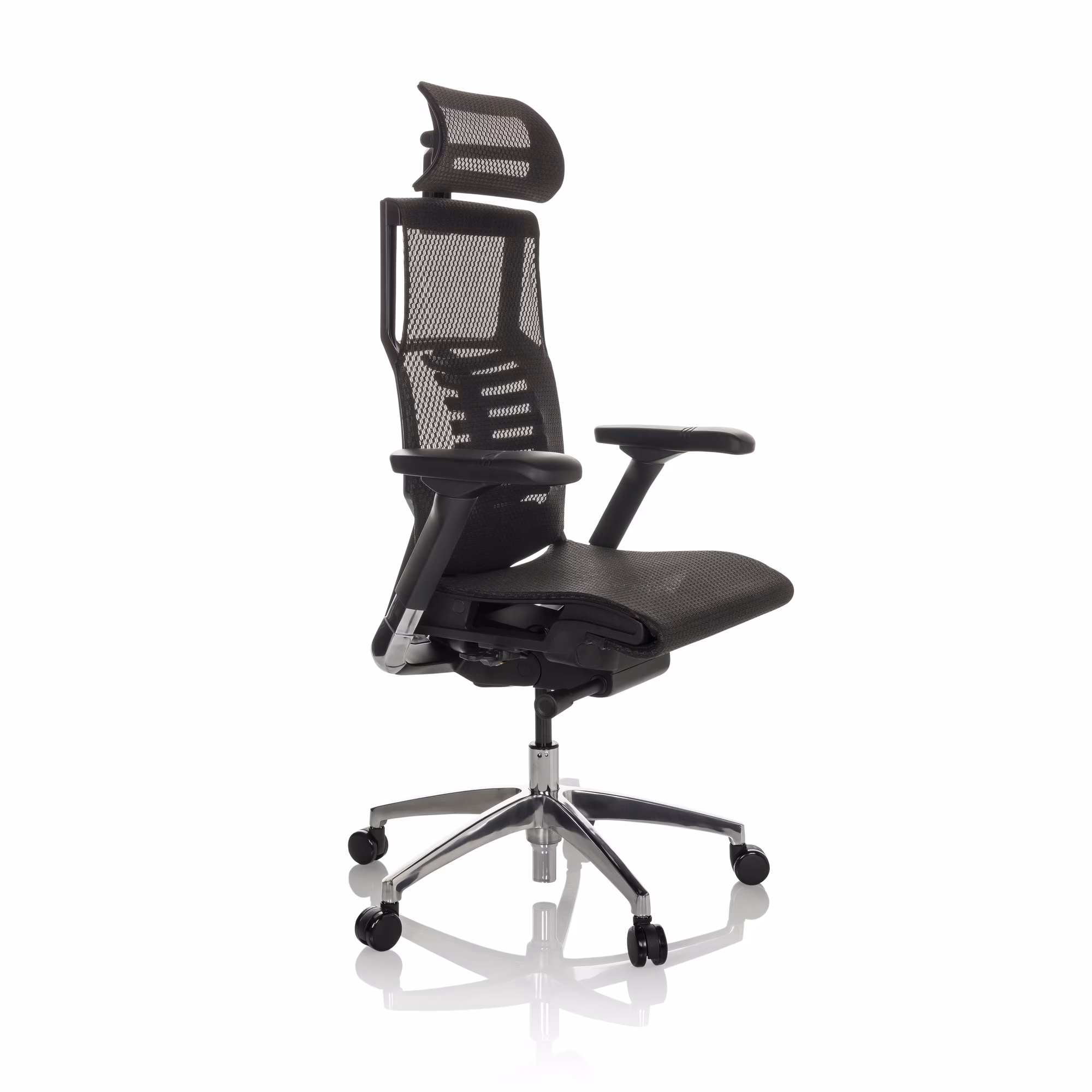 High End Bürostuhl POFIT GEN2 Netzstoff mit Armlehnen hjh OFFICE
