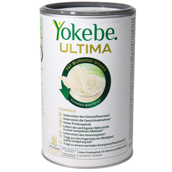 Yokema Ultima Fat Burning Shake, 400g von Yokebe