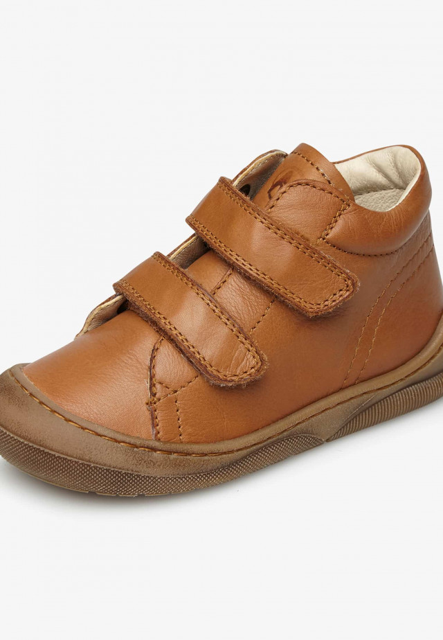 NATURINO NIREZ VLKnöchelhoher Schuhe mit Klettverschluss, Cognac