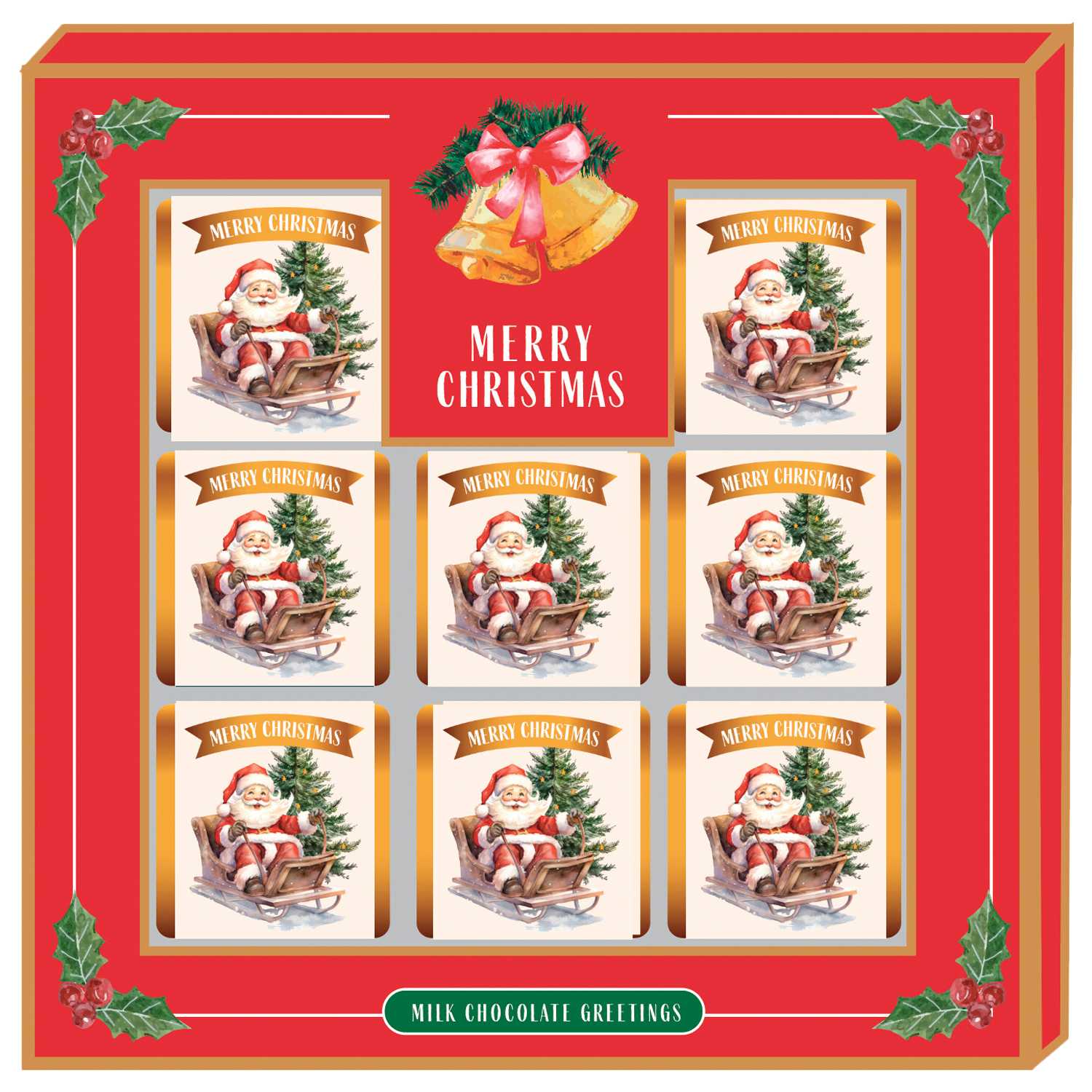 Schokolade Napolitains Weihnachten 55g