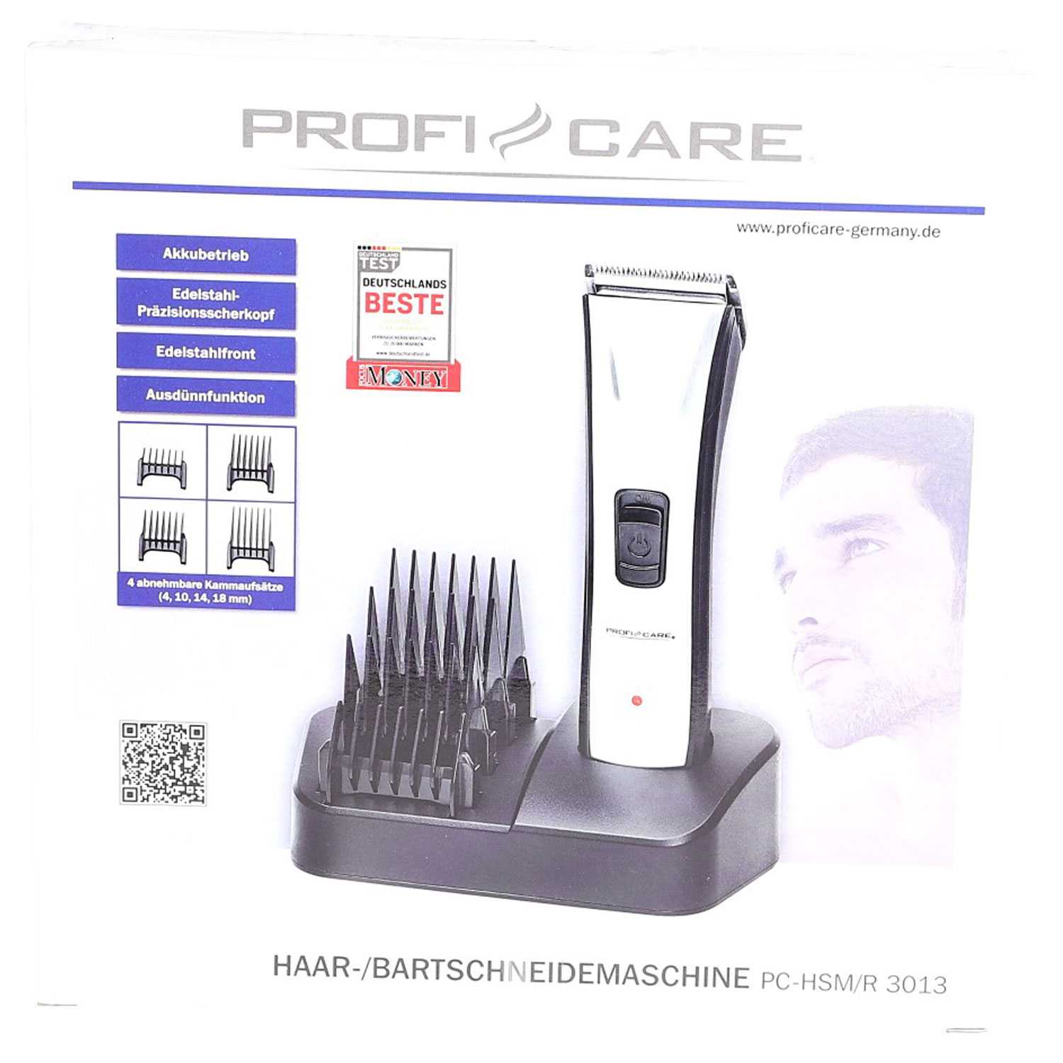 Haarschneidemasch. ProfiCare, Bartschneidem., PC-HSM/R3013