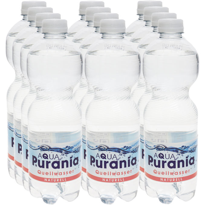 Wasser still, 12er Pack, 12 x 0,5L von PURANIA