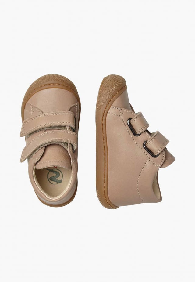 NATURINO COCOON VLLauflernschuhe aus Nappaleder, Taupe