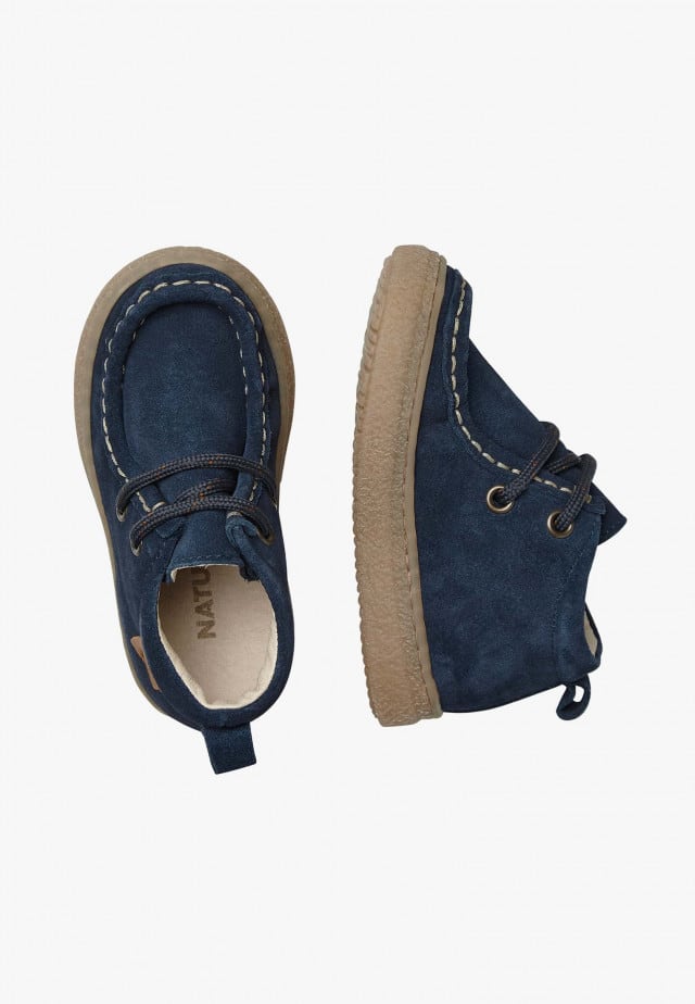NATURINO KASDENSchuhe aus Veloursleder, Marineblau