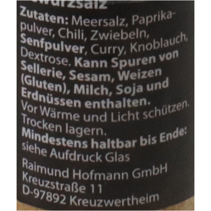 Pommes Frites Gewürzmischung, 70g von Fiona