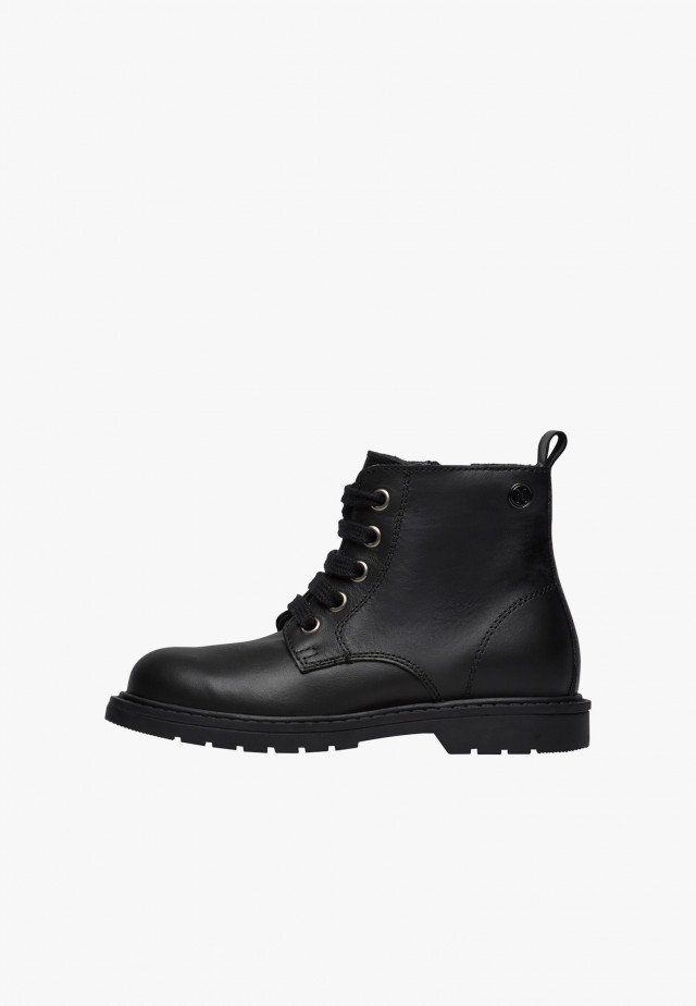 NATURINO BARNETT 2Stiefeletten aus Leder, Schwarz