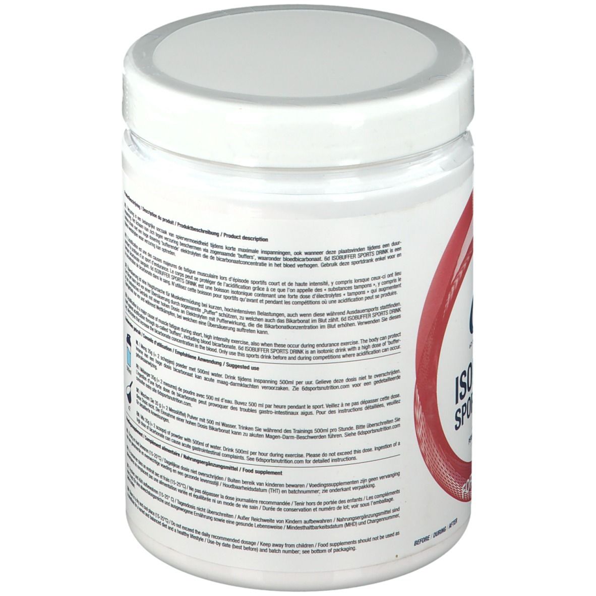 6D Sports Nutrition Isobuffer Sports Drink Forest Fruit