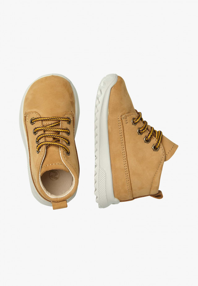 NATURINO KODRIG WPSchuhe aus Veloursleder, Ockergelb