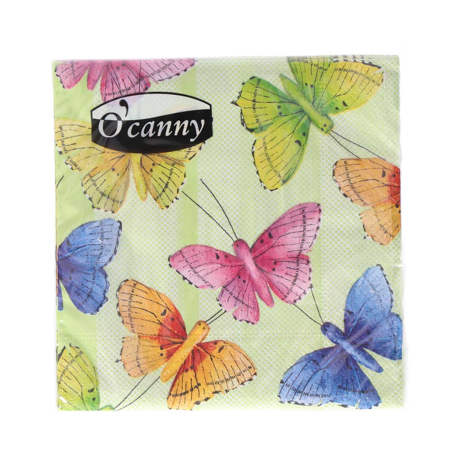 O'Canny Servietten Schmetterlinge 25 x 25 cm 20er 2fach