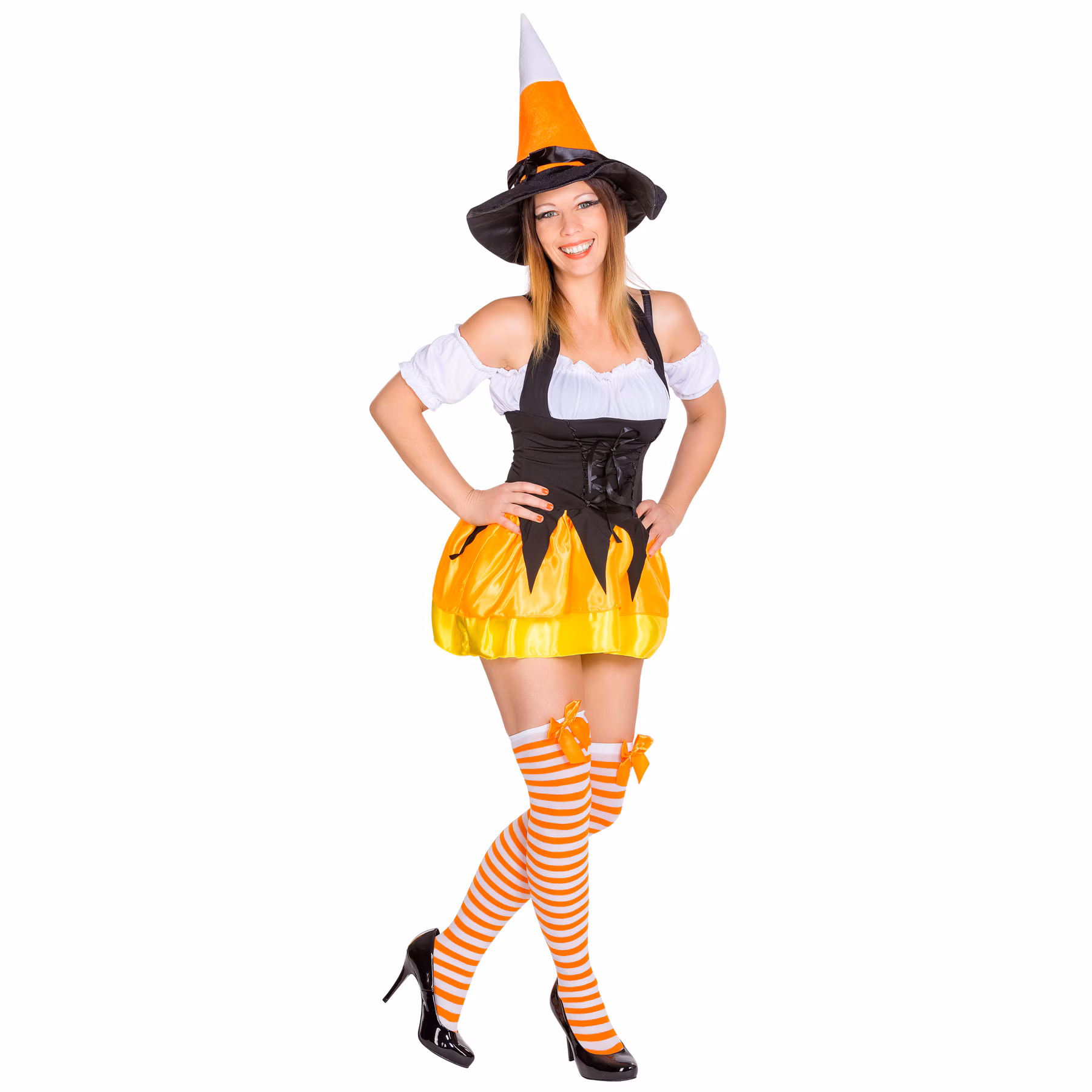 tectake® Frauenkostüm Halloween Lady