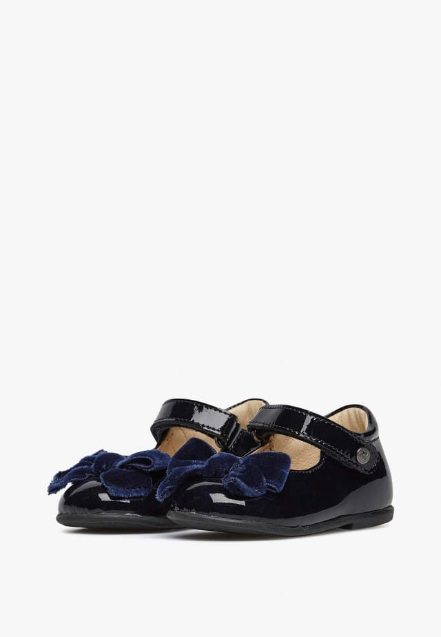 NATURINO ARABESQUEBallerinas aus Lackleder, Blau