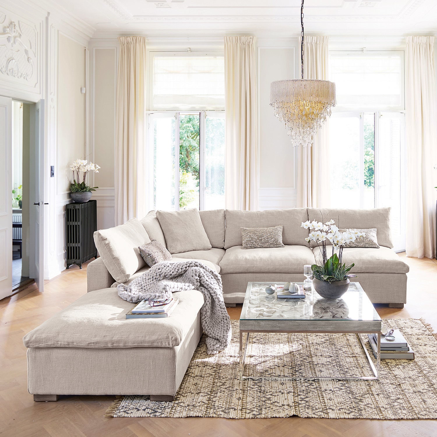 Modulsofa Baladou creme