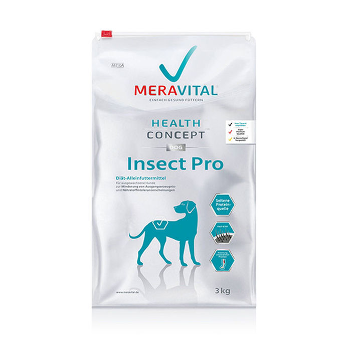 Diät-Alleinfuttermittel Insect Pro (3kg), 3kg von mera