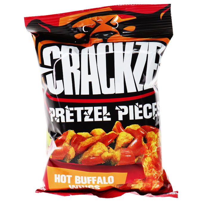 Brezelstücke Hot Buffalo Wings, 85g von Crackzel