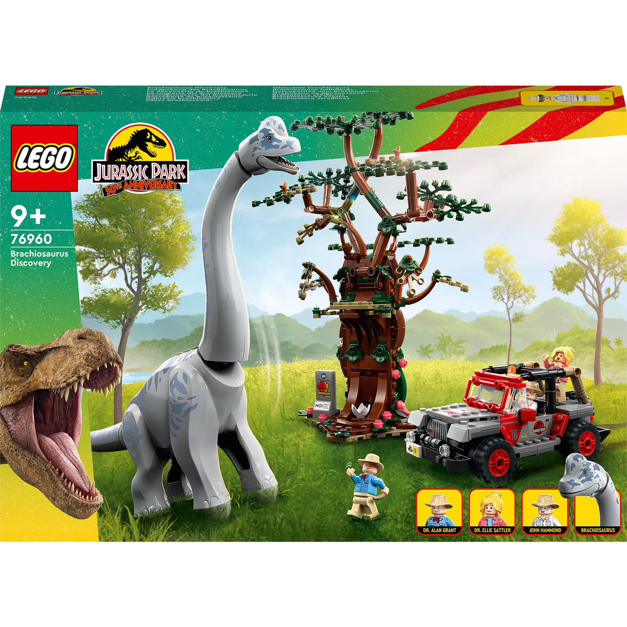 LEGO Konstruktionsspielzeug Jurassic World Entdeckung des Brachiosaurus