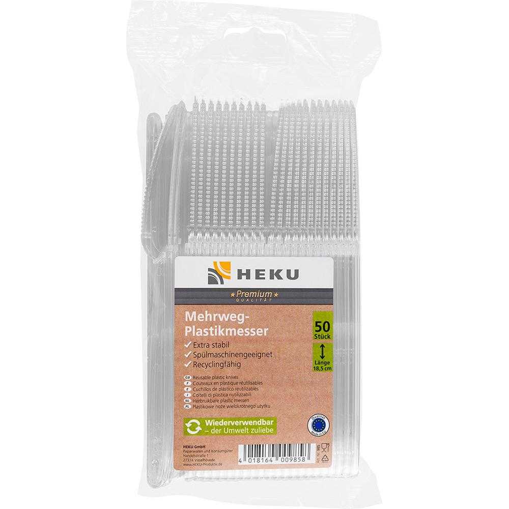 Messer 50er Mehrweg transparent