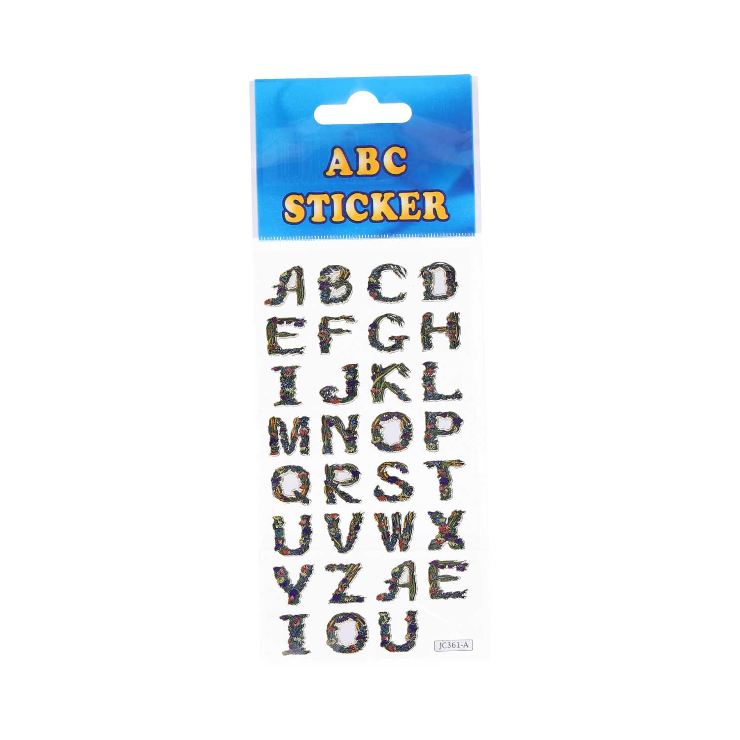 ABC-Sticker Buchstaben & Zahlen