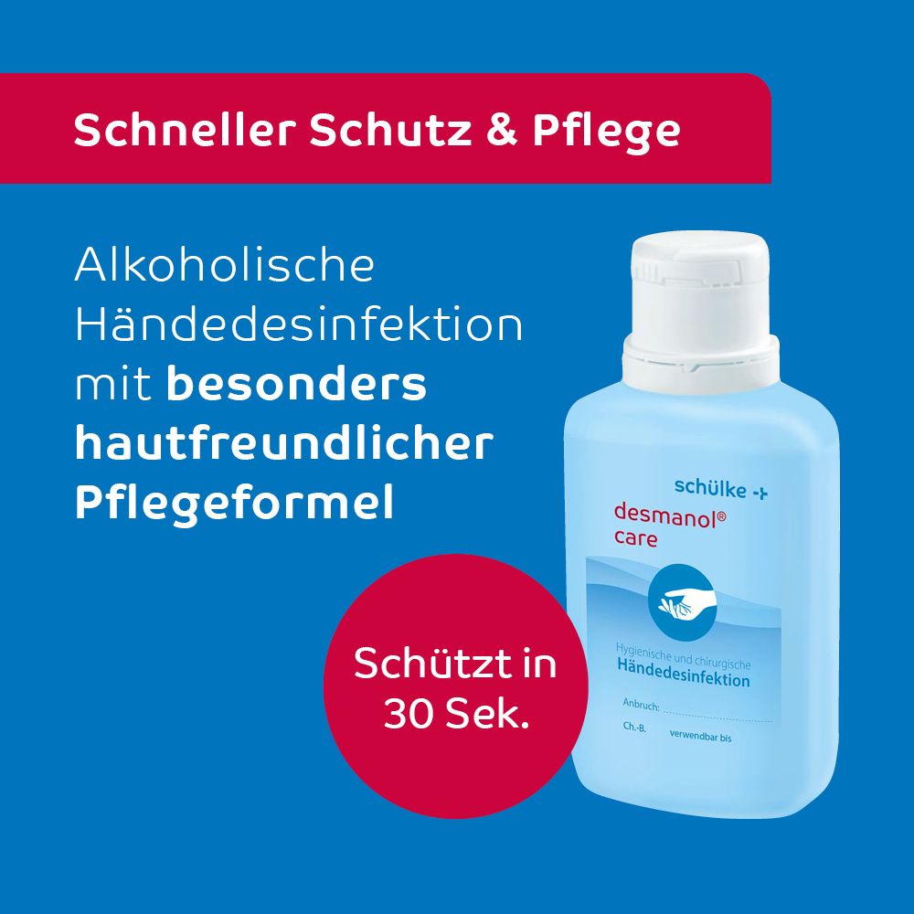 desmanol® care hyclick alkoholische Händedesinfektion