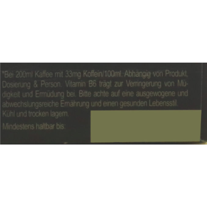 Energy Kaugummi Blacker the Berry, 24g von GUMING