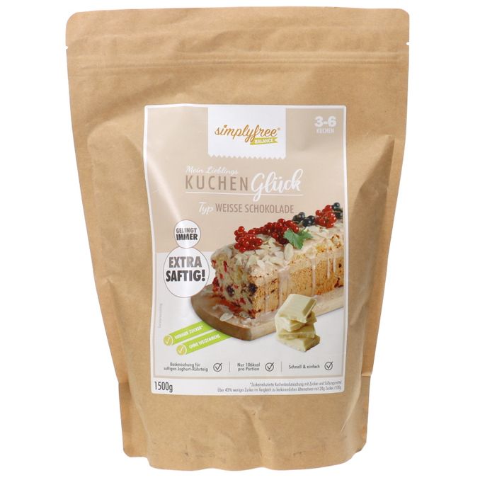 Backmischung Schokoladenkuchen, 1500g von simplyfree
