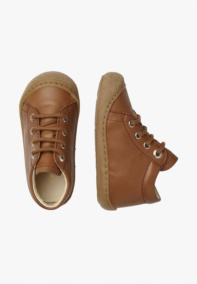 NATURINO COCOONLauflernschuhe aus Nappaleder, Lederbraun