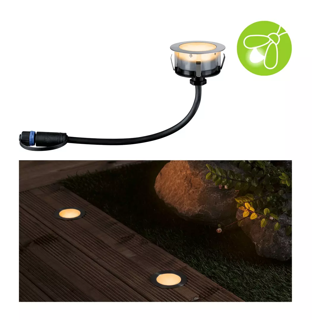 LED-Bodeneinbauleuchte Plug&Shine