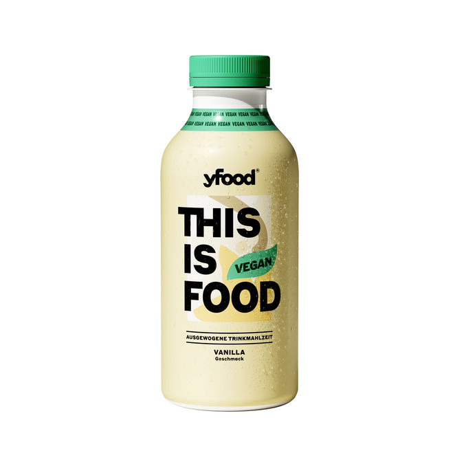 yfood Vegan Drink Vanille, 500ml von yfood