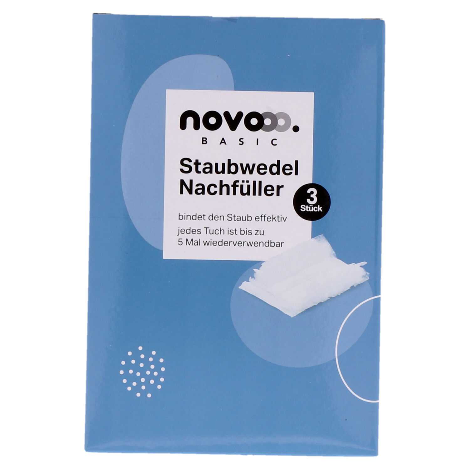novooo Staubwedel 3er Nachfüllset