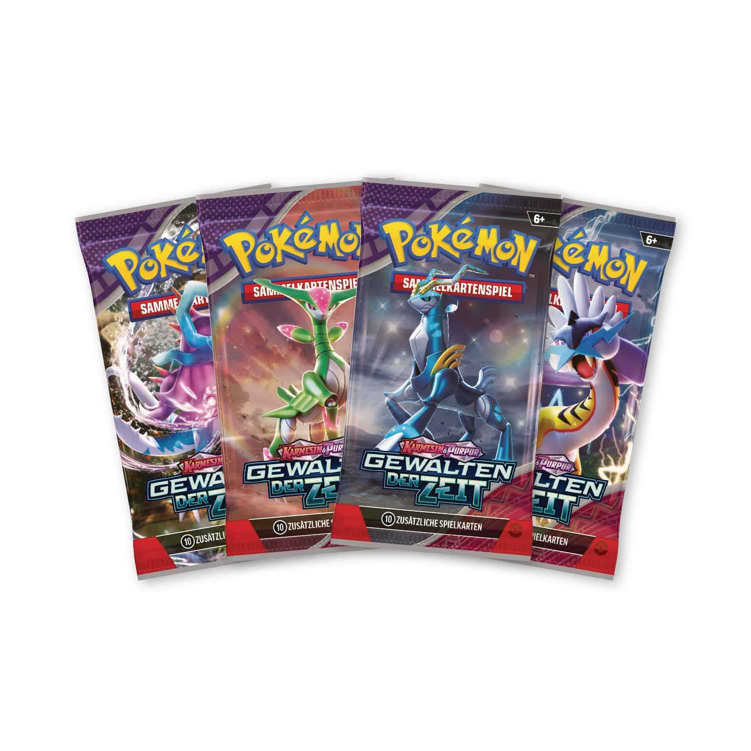 Pokémon Boosterpack 10 Sammelkarten Gewalten der Zeit