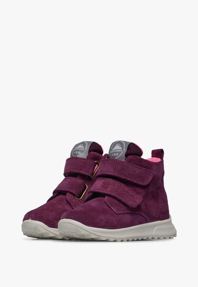 NATURINO WILLIC WPSchuhe aus Veloursleder, Rot