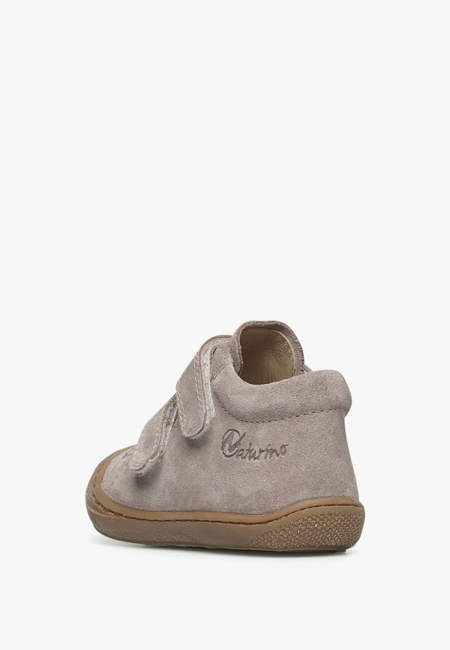 NATURINO COCOON VLLauflernschuhe aus Veloursleder, Rosa