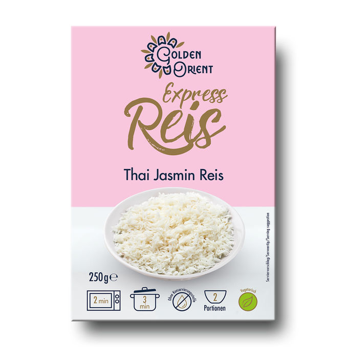 Express Thai Jasminreis, 250g von Golden Orient
