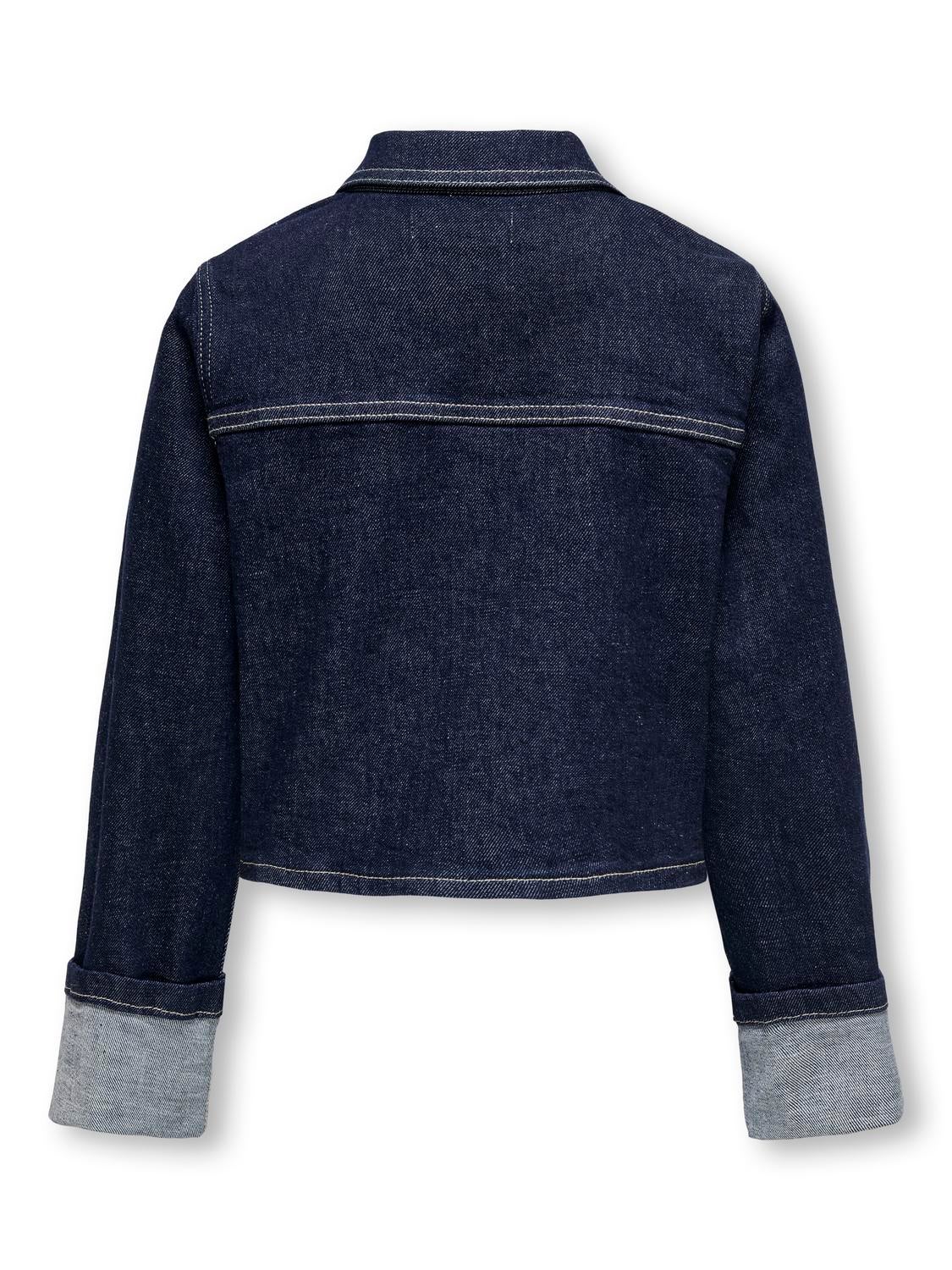 KOGMERCER Jeansjacke Dark Blue Denim
